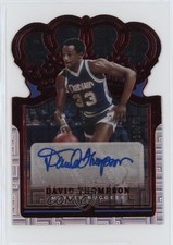 2021-22 Panini Crown Royale Asia Red 20/31 David Thompson #CA-DTH Auto HOF pe8