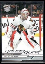 2024-25 UPPER DECK YOUNG GUNS DREW COMMESSO RC CHICAGO BLACKHAWKS #488