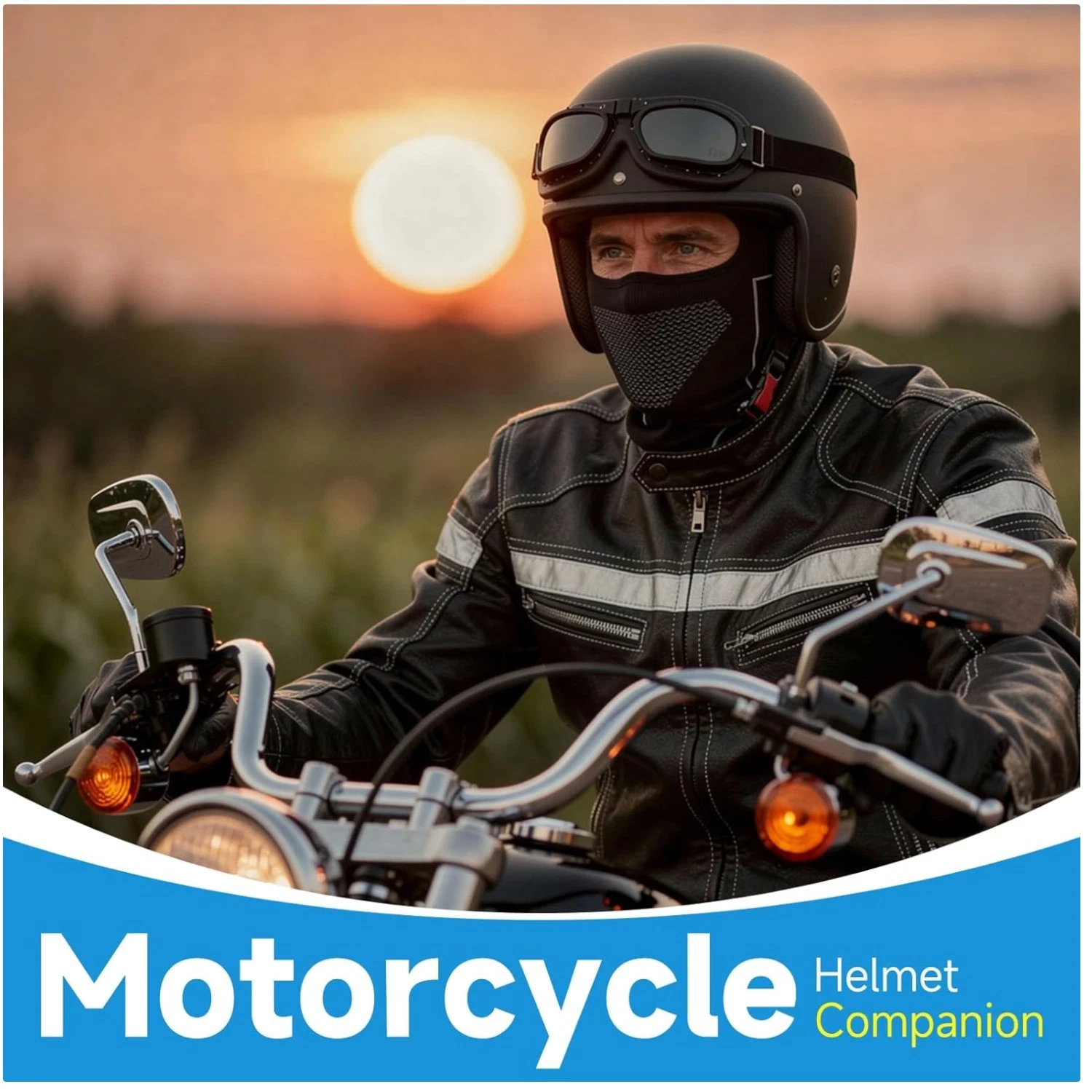 Mech-Style Ski & Motorcycle Mask - Full Face Balaclava