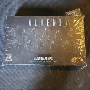 Figurines Alien Warriors - Gale Force Nine - 12 Pièces - 30mm - Alien Brute, Garde, Scout, Skulker - RPG