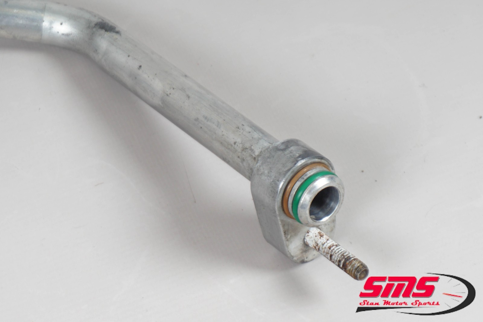 02-07 Maserati Coupe Spyder M138 4200 AC Compressor Pump Line Hose Pipe Pair OEM