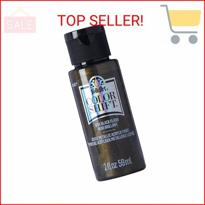 FolkArt Color Shift Acrylic Paint in Assorted Colors (2 ounce), Black Flash
