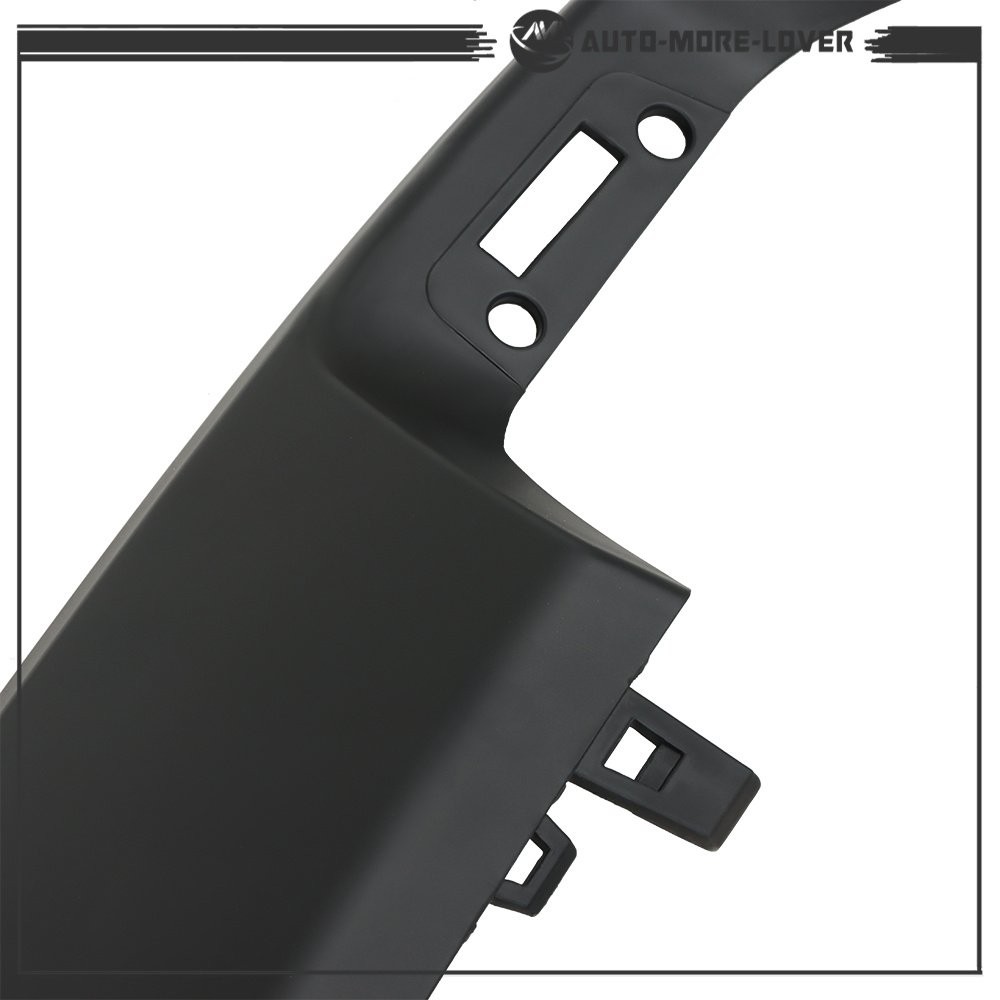 Front Bumper Lower Molding Trim Valance Matte Black For Ford