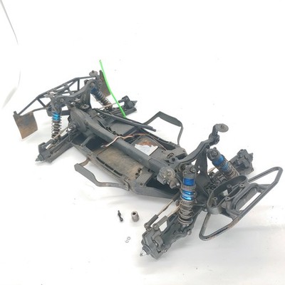 RARE! Team Associated SC10 4x4 1/10 Short Course Truck Roller Slider Chassis w/