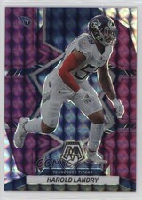 2022 Panini Mosaic Purple Mosaic Prizm 12/49 Harold Landry #229 e6p