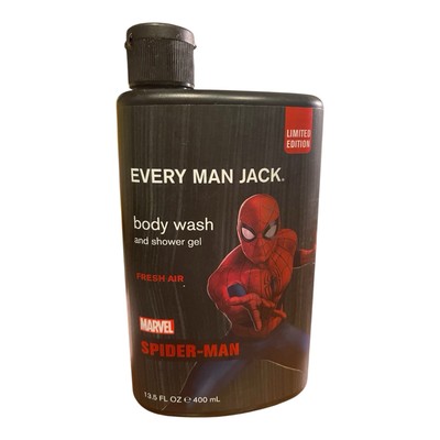Every Man Jack +Marvel Collectors Limited Edition Body Wash - New