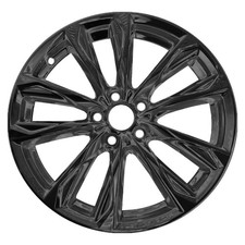 Refurbished 19x9.5 Pvd Dark Chrome Rear Wheel Fits 2021-2024 Lexus Is350 Sedan Refurbished 19x9.5 Pvd Dark Chrome Rear Wheel Fits 2021-2024 Lexus Is350 Sedan