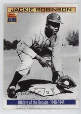 2000 for Kids Series 2 Athletes of the Decade Jackie Robinson #870 HOF 18re