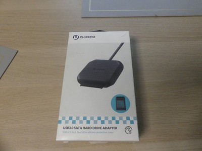 PHIXERO SATA zu USB 3.0 Adapter für 2,5'' SSD/HDD mit Schutzhülle USB 5 Gbit/s