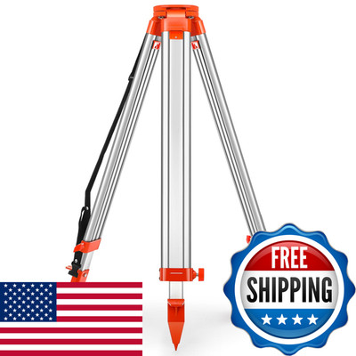 Saysurey Aluminum Survey Tripod Heavy Duty Construction Laser Level Tripod