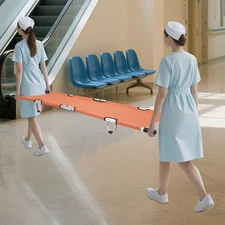 Portable Stretcher for Medical Emergency, Foldable Transport Medical Stretcher