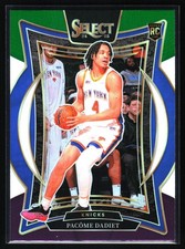 2024-25 Panini Select - Concourse Pacome Dadiet #99 Green White Purple  (RC)