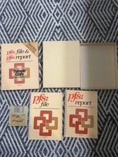 PFS File  Report Macintosh 3.5  Software w/ Box Manuals Sample Copy