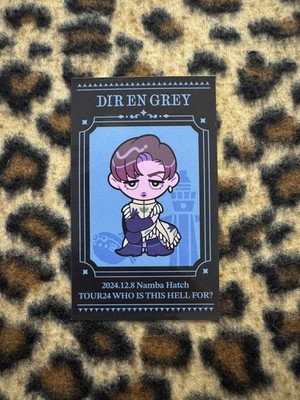 Sticker Toshiya dir en grey Jrock visual kei Japan Gazette Kyo die Kaoru