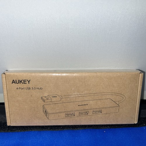 AUKEY USB-C TO 4-PORT USB 3.0 Hub BRAND NEW - Foto 3 di 3