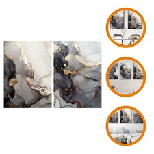 2 PCS Decorative Painting Core Paintings for Living Room Picture Bedroom Wall