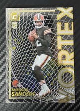 2025 Panini Donruss - Vortex - Shedeur Sanders #2 - Cleveland Browns - (RC)