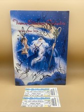 Trans-Siberian Orchestra SIGNED 2004 Winter Tour Program Inc 2 Ticket Stubs