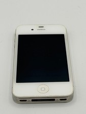 Apple iPhone 4 A1349 White CDMA Vintage 30-Pin Tested Working Reset Clean