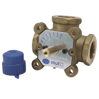 MUT 3-Wege-Mischventil DN20 G3/4'' Messing Kvs6,3 NOS VDM3 1 ST