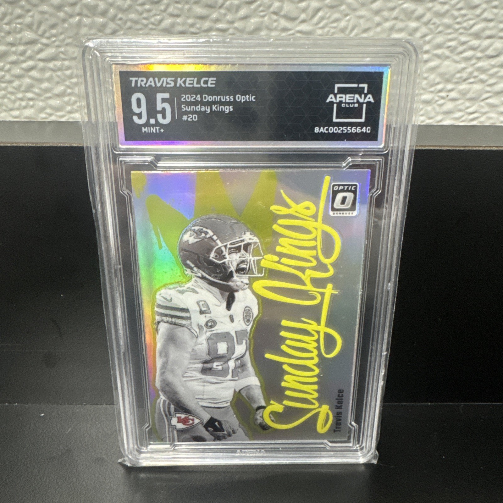 2024 Panini Donruss Optic - Sunday Kings Travis Kelce #20 9.5 Gem Mint 💎💎