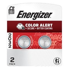 Energizer 2032 Batteries 2pk - Lithium Coin Battery: Household,Silver,Single-Use