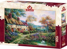 NEW Art Puzzle 1500 Pieces Jigsaw Puzzle 15 Ages Spring Garden