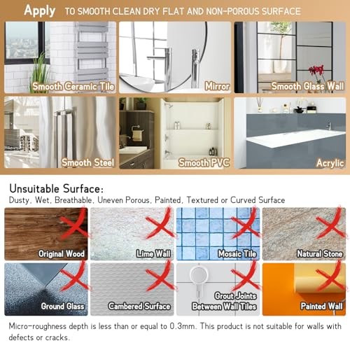 Shower Caddy Suction Cup Set Shower Organizer & Soap Holder & Toothbrush White