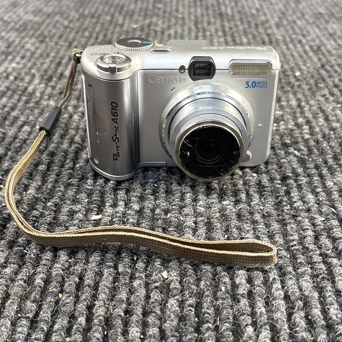 Canon PowerShot A610 5.0MP Digital Camera - Silver for sale