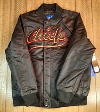 Kansas City Chiefs Youth NFL Ultra Game Zipup Jacket Blk- Size M 10/12 