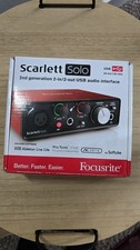 USB Audio Interface and Microphone