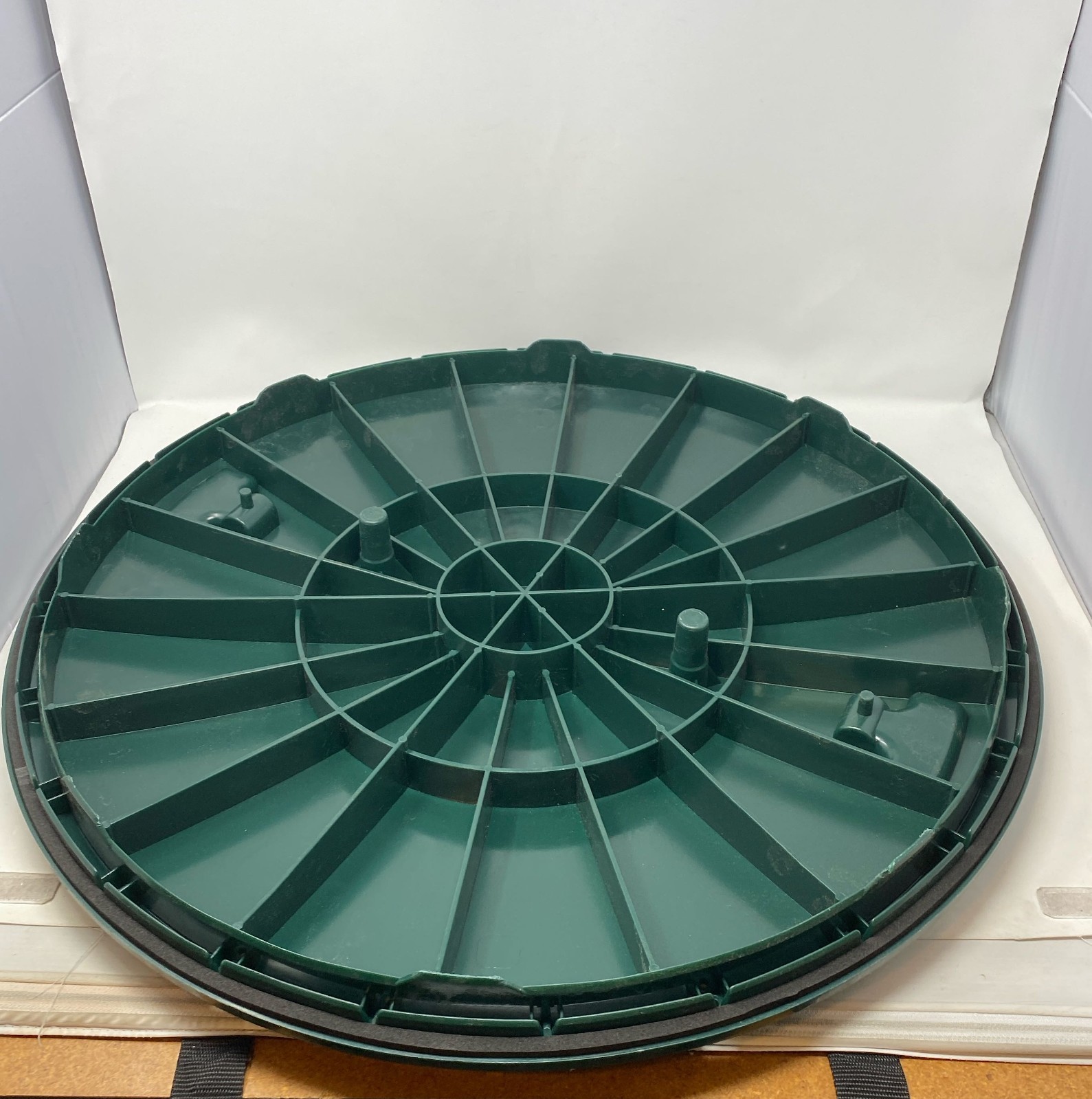 Polylok 24-Inch Green Septic Tank Riser Cover/Lid 3008-RC