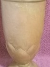 105mm WW 2 TRENCH ART 1944 BRASS VASE WITH SHAPES AND ETCHING — photo 2