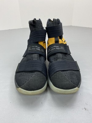 lebron soldier 10 black and yellow