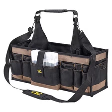 Clc Work Gear 1530 Tool Tote, Black, Polyester, 42 Pockets
