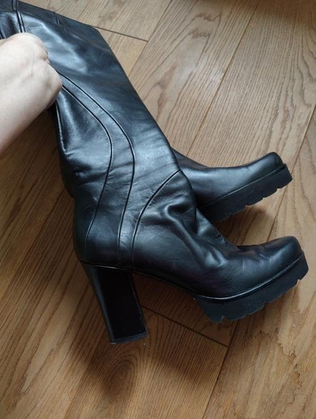 Women Nando Muzi Boots Black Leather 39