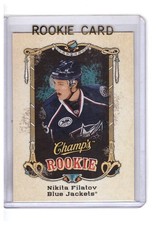 Nikita Filatov 2008-09 Upper Deck Champ's Rookie Card #167