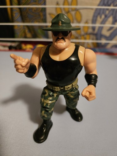Sgt Slaughter WWF HASBRO ACTION FIGURE 1991 WWE WW...