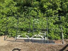 Black Security Gates 4.8m