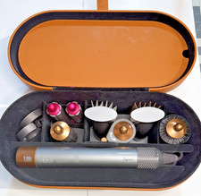 Dyson Airwrap Complete Styler With Attachments  Leather Case - Preowned