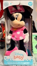 Disney Baby Minnie Mouse with Magical Sound Plush Kids Preferred 12" Works