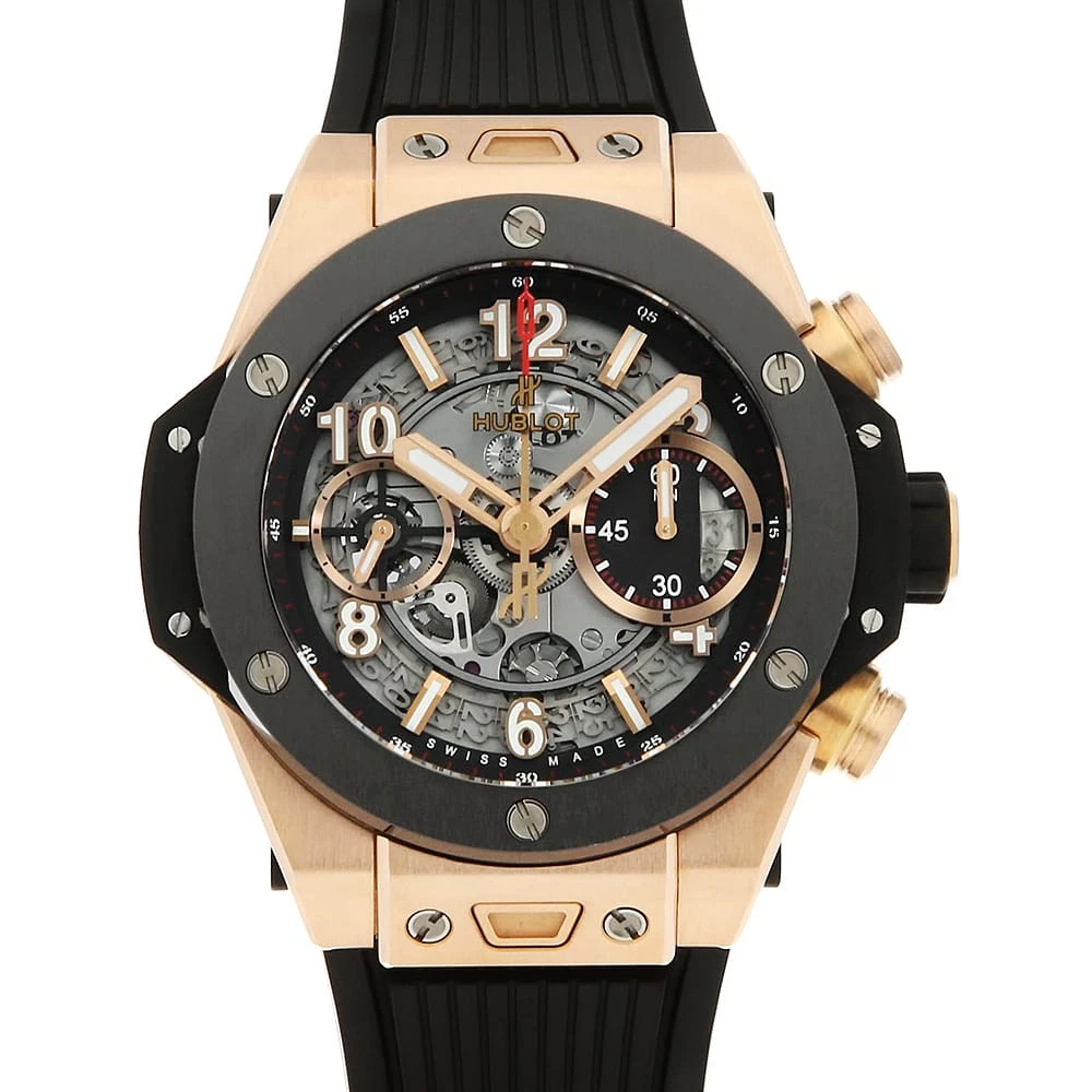 Hublot — HUBLOT Big Bang Unico King Gold Ceramic 441.OM.1180.RX second hand mens