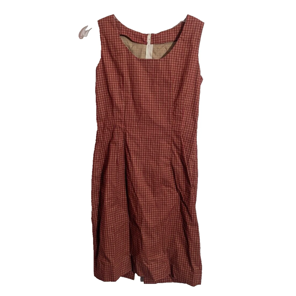 Robe Fourreau Femme Merona à Carreaux Noir Et Blanc - Taille 6 - Occasion Très Bon état