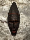 Tribal Wood Carved Decorative Masks Multicolor Unisex Adult Lot of 10 — photo 6