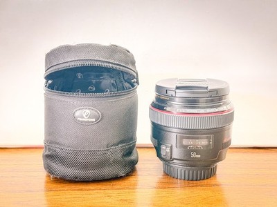 Canon EF 50mm f/1.2L USM Prime Lens EF Mount 72mm Preowned