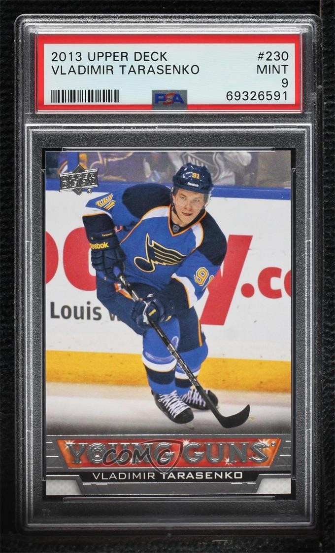 2013-14 Upper Deck Young Guns Vladimir Tarasenko #230 PSA 9 MINT 0sr1