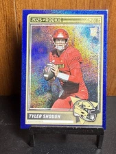 Tyler Shough 2025 Score Football Blue Dot /399 Saints