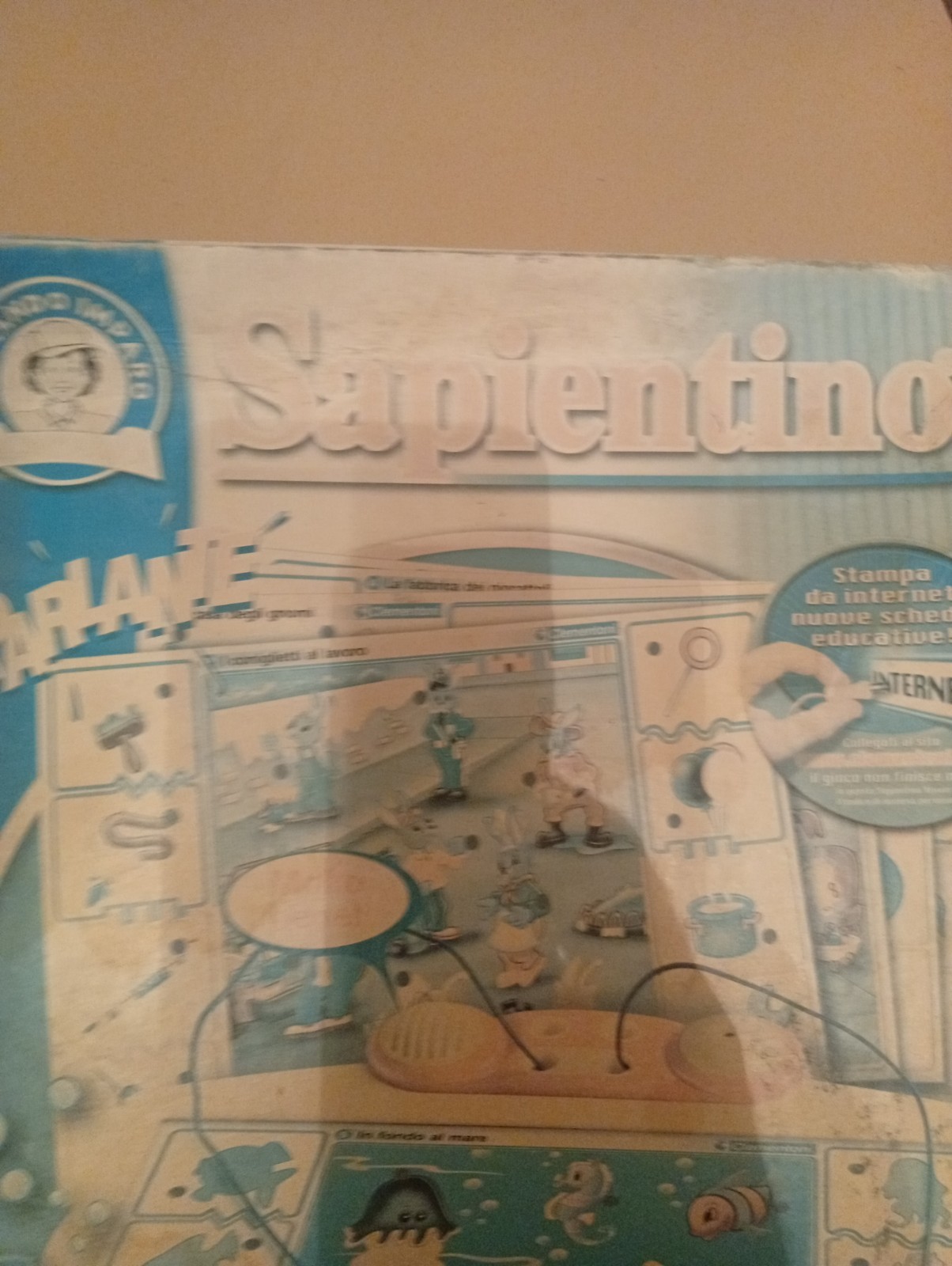 Sapientino Vintage Vari Giochi Da Tavolo Ed Altro Tutto In Blocco. Disney Ed Alt