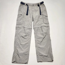 Columbia Men s Convertible Pants Size 36X30 Hiking Brown Straight Leg