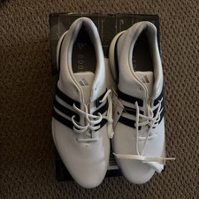 adidas Tour360 24 Golf Shoes White/Collegiate Navy/size 11 1/2….IFO245